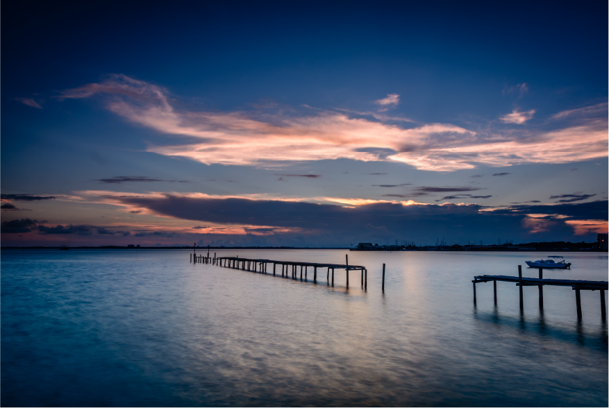 View of Panama City pier