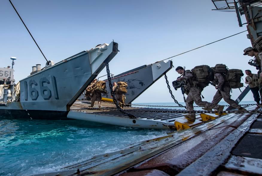 Decorative image of the front tips of Navy ships.
