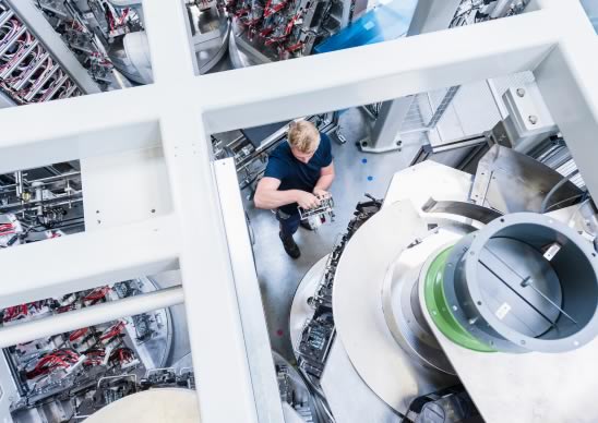 Woman working in a research lab