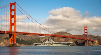 Decorative image of the San Francisco bridge.