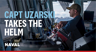 Navy Captain Joel Uzarski Takes Helm of NavalX